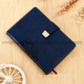 A5 Size PU Leather Diary Notebook with Magnetic Button (PUN401)